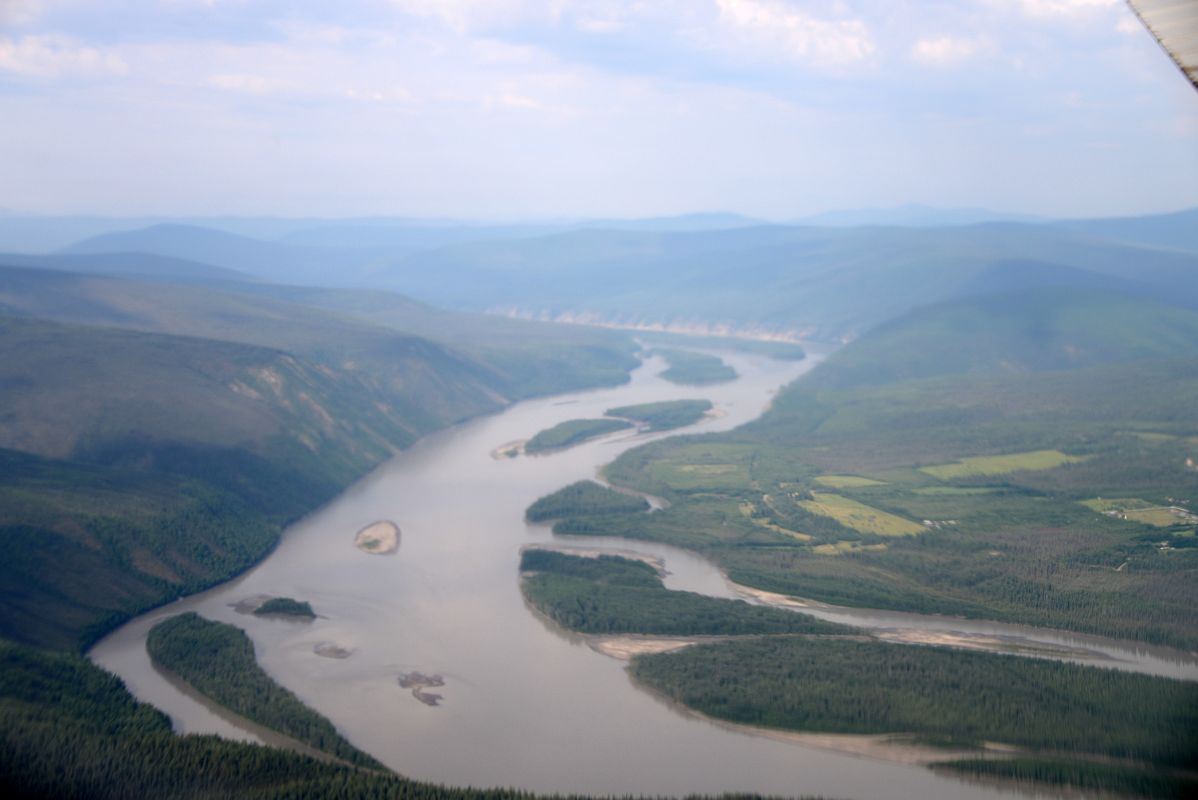 05C Yukon River Near Dawson City Yukon From Airplane